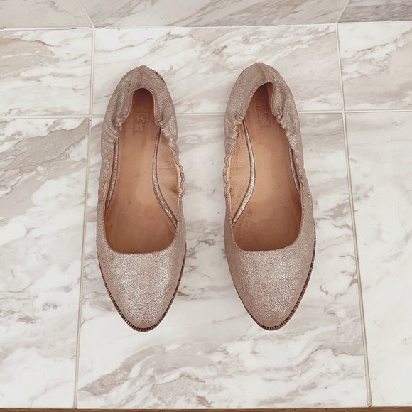 Diesel Rose Gold Flat shoe - Picture 2 of 3